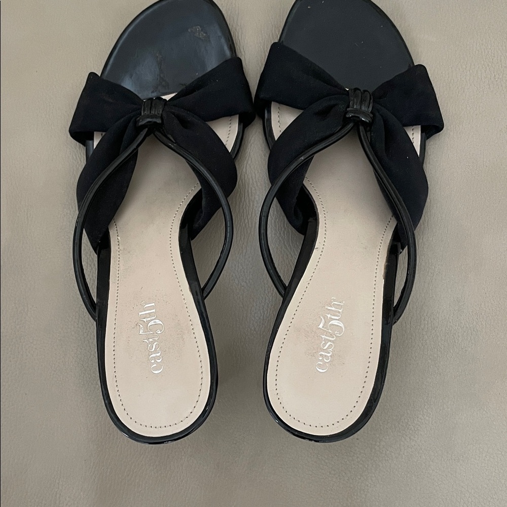 Black Women's kitten heels